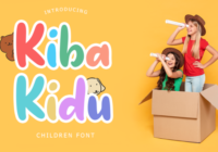 Kiba-Kidu Font - Featured Image