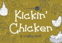 Kickin' Chicken Font - Featured Image