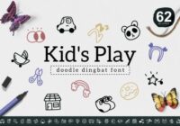 Kid's Play Font - Featured Image