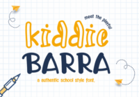 Kiddie Barra Font - Featured Image