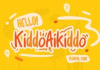 Kiddo Aikiddo Font - Featured Image