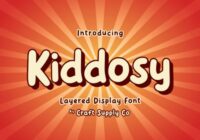 Kiddosy Font - Featured Image