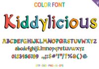 Kiddylicious V3 Font - Featured Image