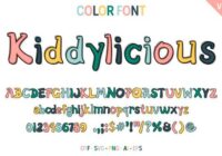 Kiddylicious V4 Font - Featured Image