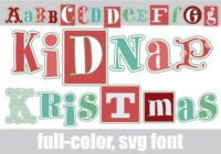 Kidnap Kristmas Font - Featured Image