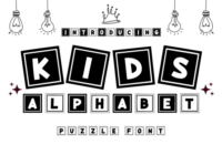 Kids Alphabet Font - Featured Image