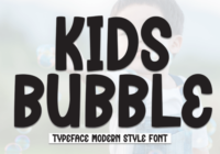 Kids Bubble Font - Featured Image