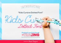 Kids Cursive Dotted Font - Featured Image
