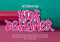 Kids Designer Font - Featured Image