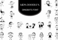Kids Doodles Font - Featured Image