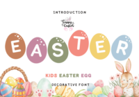 Kids Easter Egg Font - Featured Image
