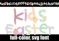 Kids Easter Font - Featured Image