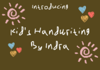 Kids Handwriting Font - Featured Image