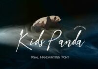 Kids Panda Font - Featured Image