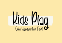 Kids Play Font - Featured Image