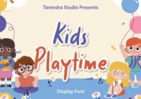 Kids Playtime Font - Featured Image