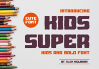 Kids Super Font - Featured Image