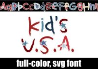Kids Usa Font - Featured Image