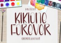 Kikione Forever Font - Featured Image