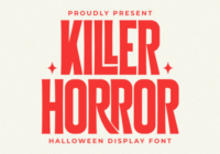 Killer Horror Font - Featured Image