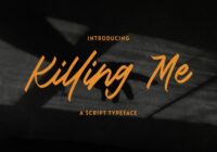 Killing Me Font - Featured Image