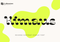 Kimaus Font - Featured Image