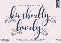 Kimberlly Lovely Font - Featured Image