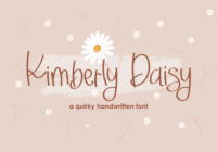 Kimberly Daisy Font - Featured Image