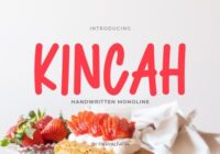 Kincah Font - Featured Image