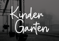 Kinder Garten Font - Featured Image