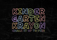 Kindergarten Krayon Font - Featured Image