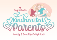 Kindhearted Parents Font - Featured Image