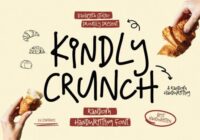 Kindly Crunch Font - Featured Image