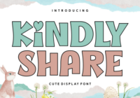 Kindly Share Font - Featured Image