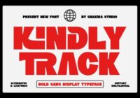 Kindly Track Font - Featured Image