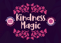 Kindness Magic Font - Featured Image