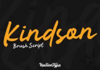 Kindson Font - Featured Image