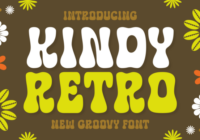 Kindy Retro Font - Featured Image