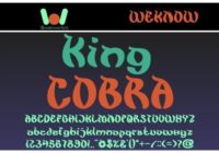 King Cobra Font - Featured Image