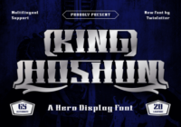 King Hoshun Font - Featured Image