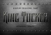 King Tucker Font - Featured Image
