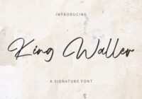 King Waller Font - Featured Image