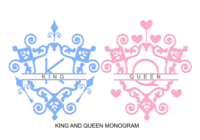 King and Queen Monogram Font - Featured Image