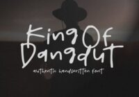 King of Dangdut Font - Featured Image