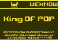 King of Pop Font - Featured Image
