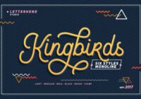 Kingbirds Script Font - Featured Image