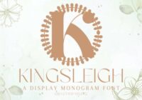 Kingsleigh Monogram Font - Featured Image