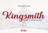 Kingsmith Font - Featured Image