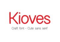 Kioves Font - Featured Image