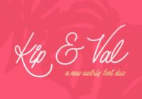 Kip & Val Font - Featured Image